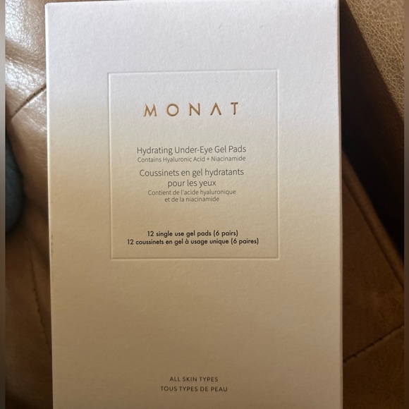 monat Other - MONAT Hydrating Under Eye Gel Pads w/ Hyaluronic Acid - 12 Pads NEW